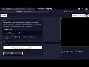 FreeCodeCamp - Python Project - Step 1 of 25 - Caesar Cipher