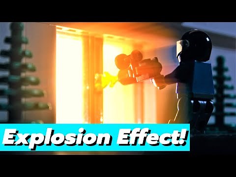 How to make a LEGO Stop Motion EXPLOSION EFFECT with DaVinci Resolve!