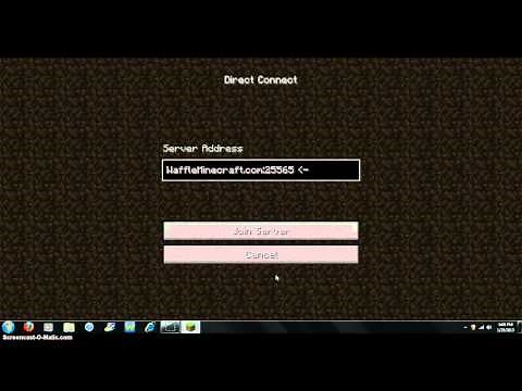 How To Get A direct Connect Server On Minecraft! (JANUARY 2013)