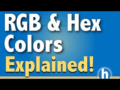 RGB Hex Colors Explained