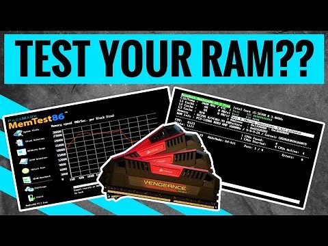 Test RAM with MemTest86, now with UEFI support!