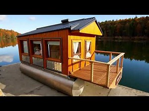 The Ultimate DIY Pontoon Houseboat Build From Scratch - Complete Guide
