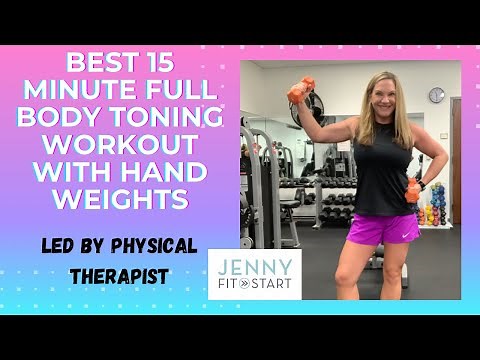 15 min. FULL BODY TONING WORKOUT...Easy To Follow!