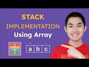 Stack Implementation using Array | Data Structure and Algorithms