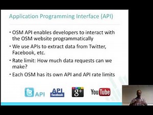 Week 2.1 OSM APIs and tools for data collection