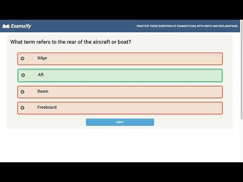 Canadian Boating Exam Practice Exam