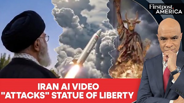 "One Vengeance for All": Iran’s AI Video Targets Statue of Liberty | Firstpost America