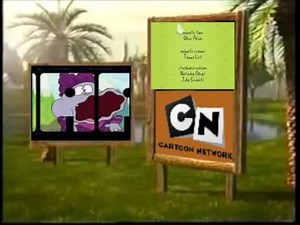 Cartoon network custom end credits split screen