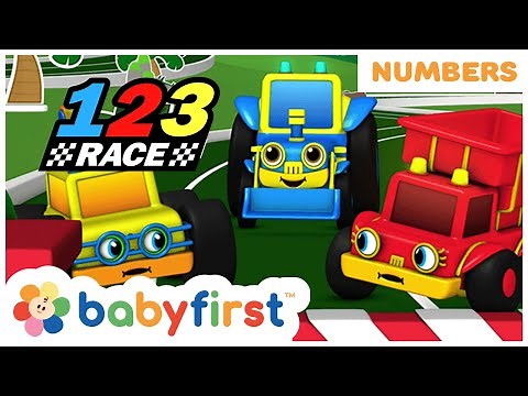 Learn Numbers for Kids | 123 RACE - NEW EPISODE! | Numbers Song | Counting 1 to 10 | BabyFirst TV