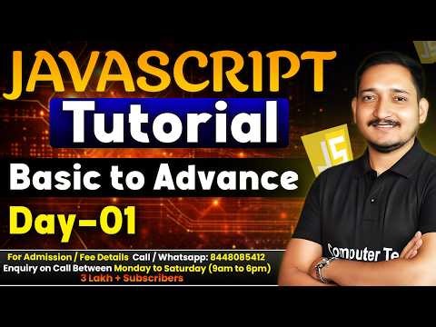 #1 JavaScript Tutorial for Beginners | Learn JavaScript Basic to Advance | Computer Tech Academy