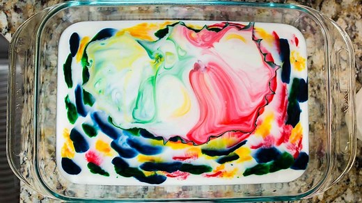 Color explosion experiment