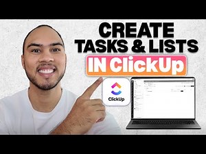 How to Create Tasks and Lists in ClickUp (Beginner Tutorial)