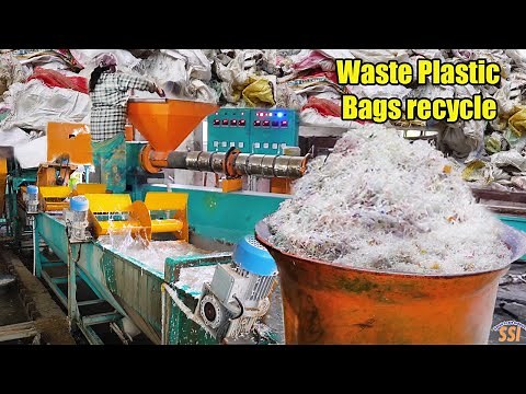 How to waste plastic recycling plant process video - Small Scale Industry