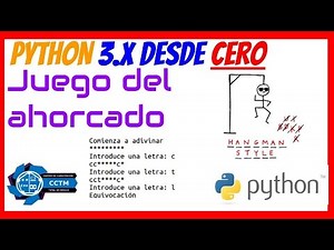 Juego del ahorcado: Python (Básico)