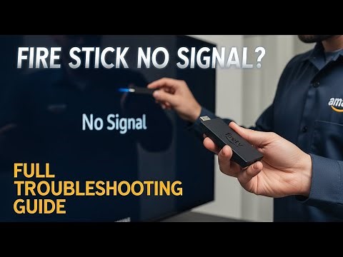 Fire Stick No Signal? 🔥 FIX Black Screen in 2 Minutes!