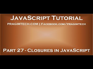 Closures in JavaScript