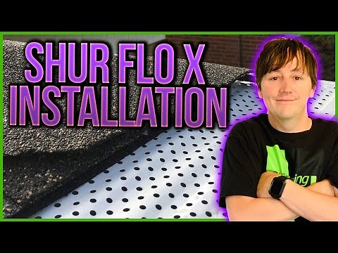 How to install Shur Flo gutter guard with gutter edge