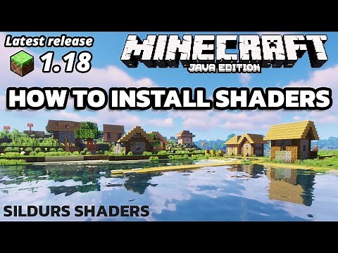 Minecraft Java 1.18 How To Install Shaders (with Sildurs Shaders) (no OptiFine)
