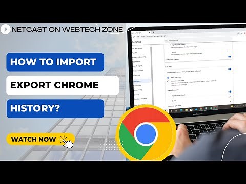 How to Import Export Chrome History?
