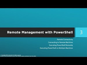 PowerShell Master Class - PowerShell Remoting