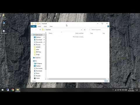 Windows 10 - Create a Folder - How to Make New File Folders on Your Laptop Computer Files & Folders