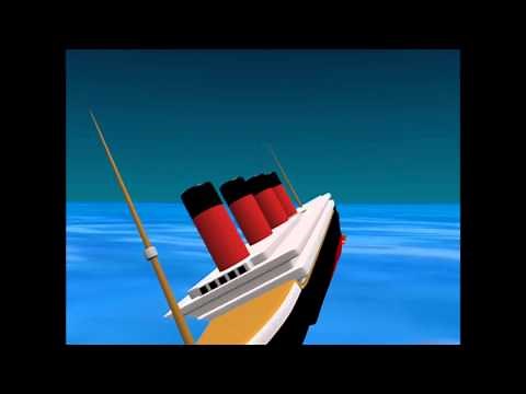 RMS Lusitania 3D Sinking Animation