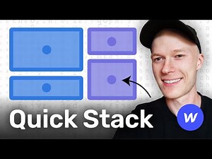 Complete Webflow Quickstack Tutorial (Better than Grid?!)