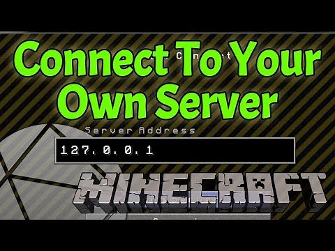 How To Join To Your Own Minecraft Server (Get Your Friends On Your Minecraft Server)